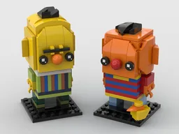 Ernie & Bert BrickHeadz
