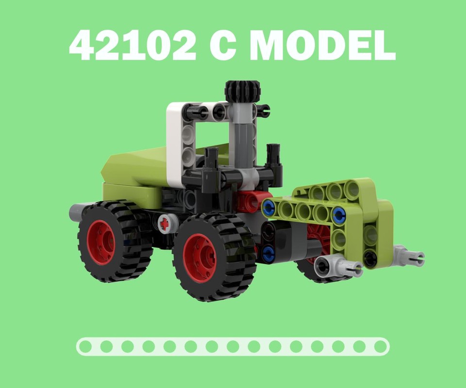 Lego Claas Torion-42102 C model