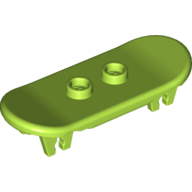 Lego Sports Skateboard with Trolley Wheel Holders / Lime