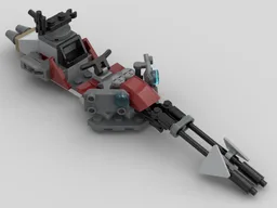 CLONE HPV SPEEDER (High-speed Pursuit Vehicle) | Alt Build of 75372 Battle Pack