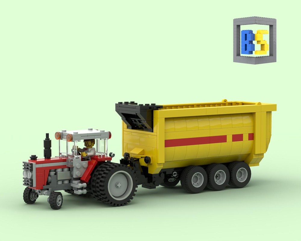 Lego MF 2805 with Silage Wagon
