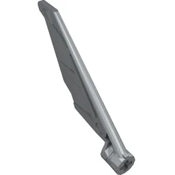 Large Figure Wing, Small / Pearl Light Gray