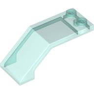 Lego Windscreen 5 x 2 x 1 2/3 / Trans-Light Blue