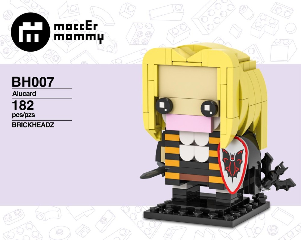 Lego Alucard - Castlevania - Brickheadz