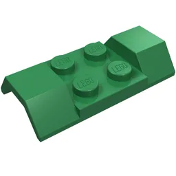 Wheel Arch, Mudguard 2 x 4 [Smooth] / Green