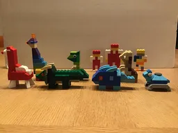 10698 Blue dinosaur