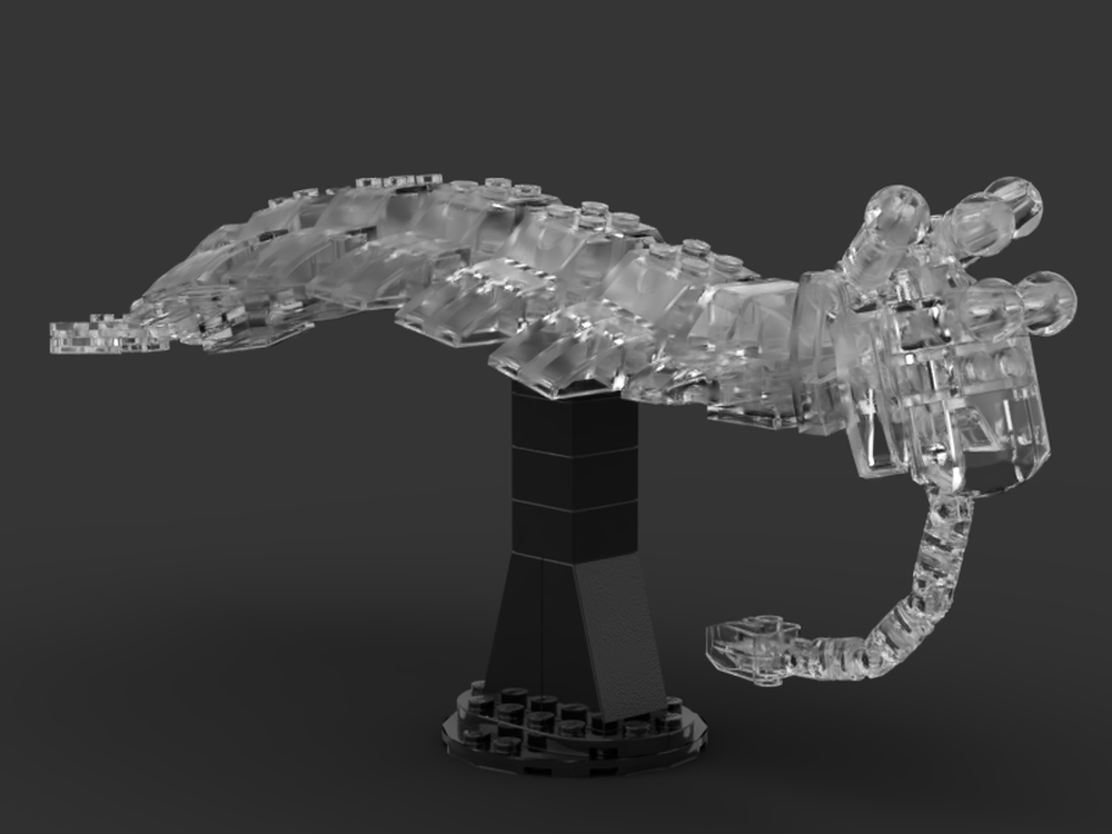 Lego Stand for Opabinia regalis