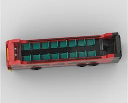 8 stud wide Double-decker bus