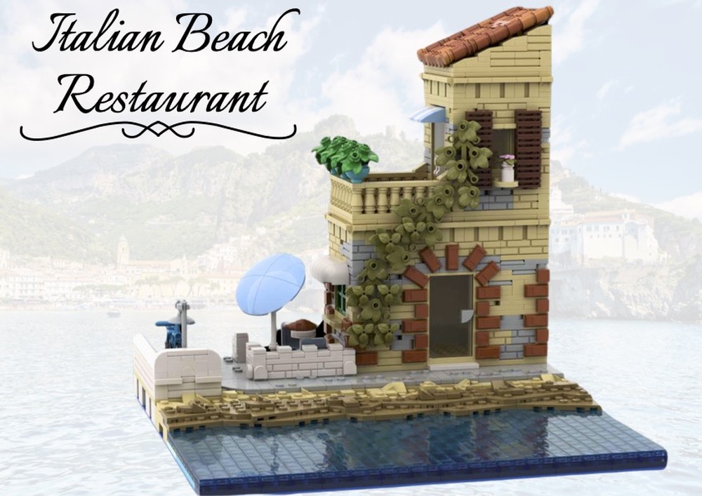 Lego Italian Beach Restaurant