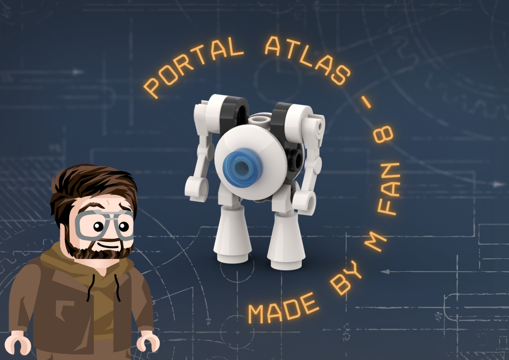 Lego Atlas robot - Portal game