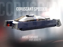 PiXEL-DANs CORUSCANT SPEEDER