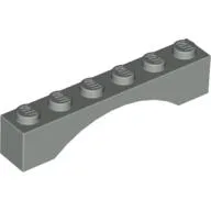 Brick Arch 1 x 6 / Light Gray