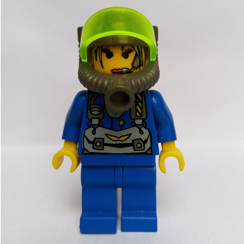 Lego Jet, Trans-Neon Green Visor
