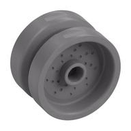 Lego Wheel 18 x 12 with Pin Hole and Stud / Flat Silver
