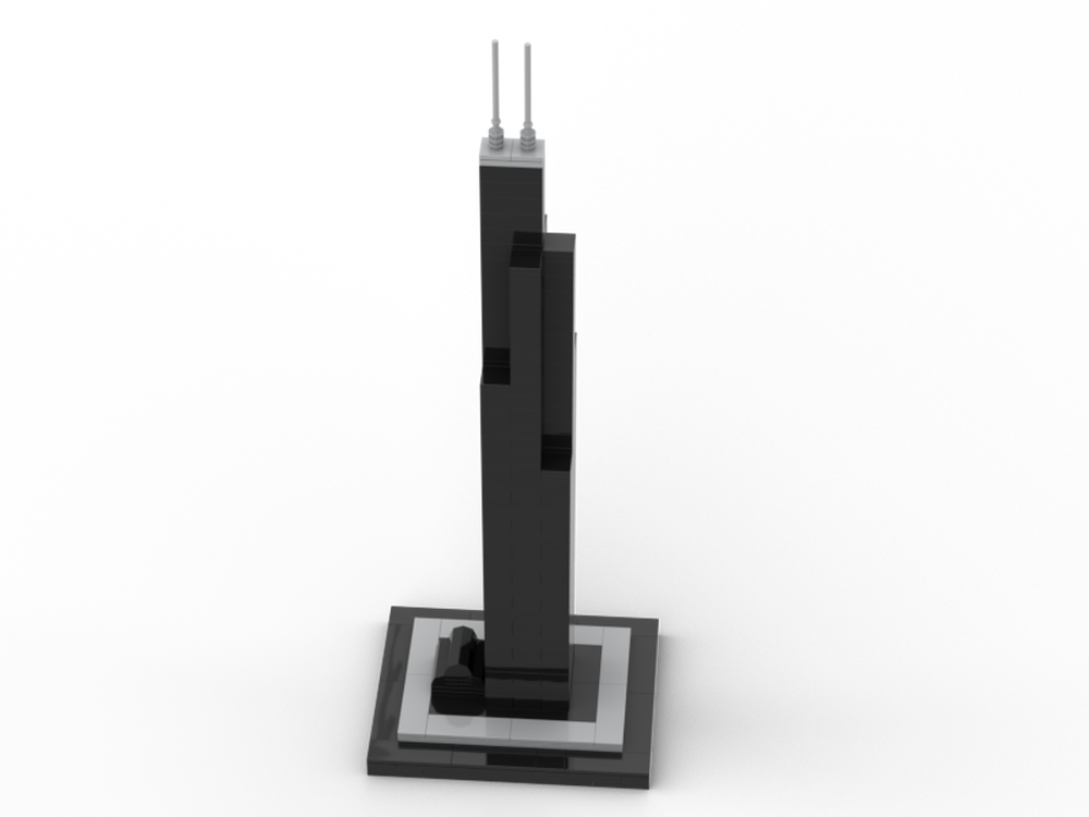 LEGO Architecture 21000 Willis Tower in the scale 2:1