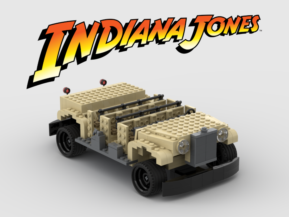 Lego Temple of the Forbidden Eye troop transport