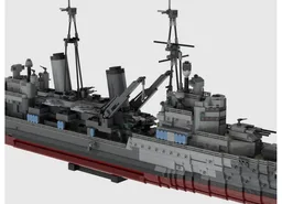 HMS Belfast 1939 Refit WW2