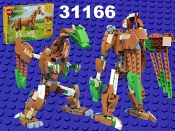 Transformer Megatron Dragon (Beast Wars) using LEGO Creator 31166