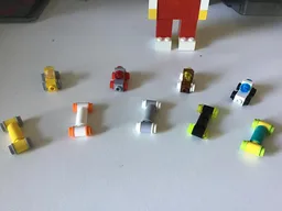 Minority Report vehicles (Microfigure scale)
