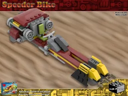 Speeder Bike (Lego City Pizza Van Alt Build)