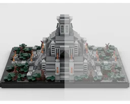 Mayan Temple - Front Half