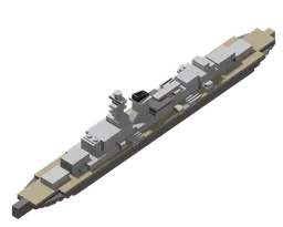 1:560 Scale Admiral Hipper class cruiser