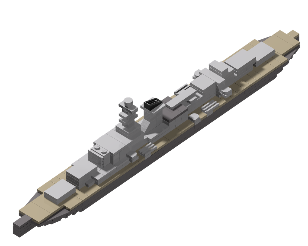 Lego 1:560 Scale Admiral Hipper class cruiser