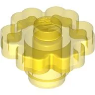 Plant, Flower 2 x 2 - Round [Open Stud] / Trans-Yellow