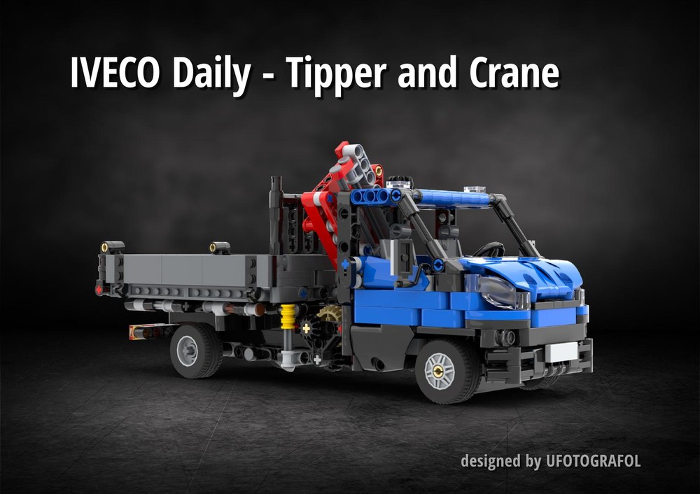Lego IVECO Daily - Tipper and Crane