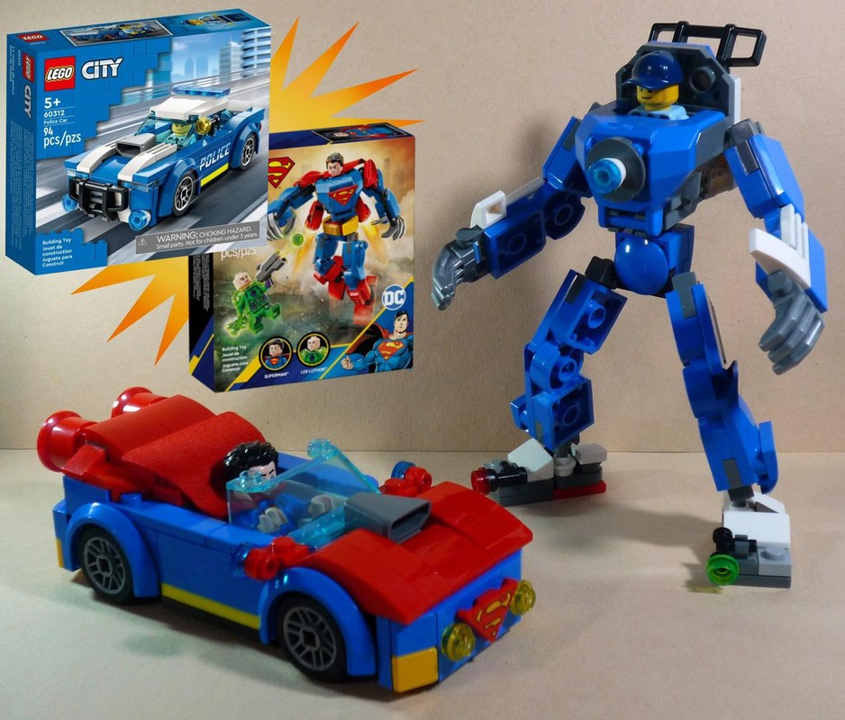 Lego Motor Mech Mash-up