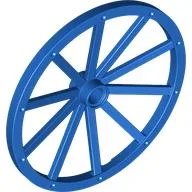 Wheel Wagon Giant (56mm D., 7 studs Dia.) / Blue