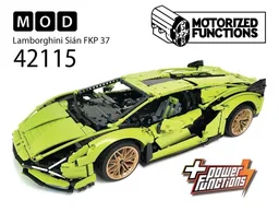 42115 Lamborghini Sián FKP 37 RC MOD for Power Function Motors