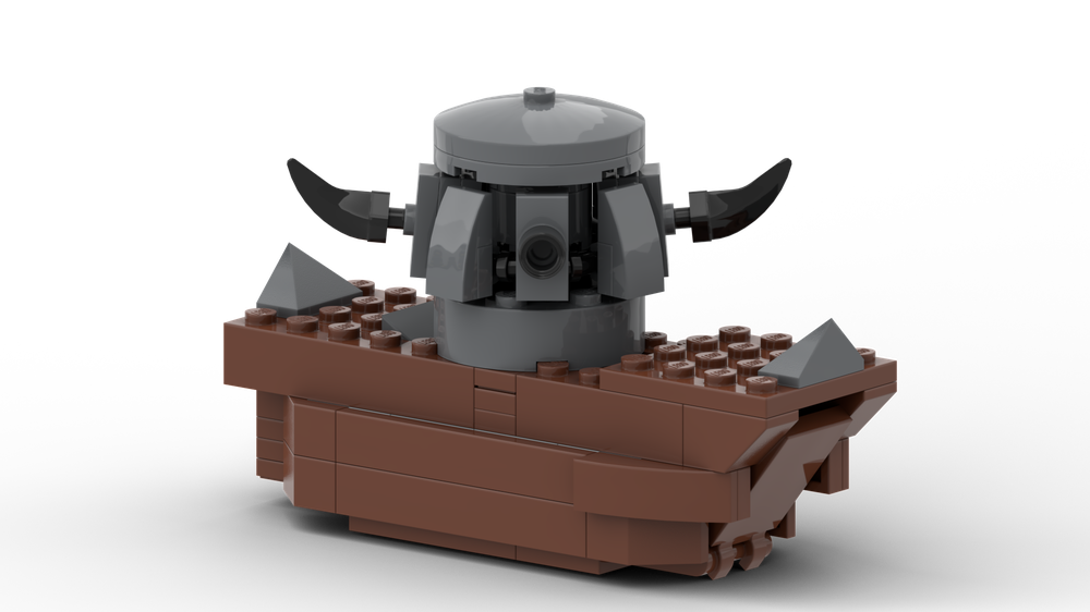 Lego Enemy Warship from the Legend of Zelda Wind Waker