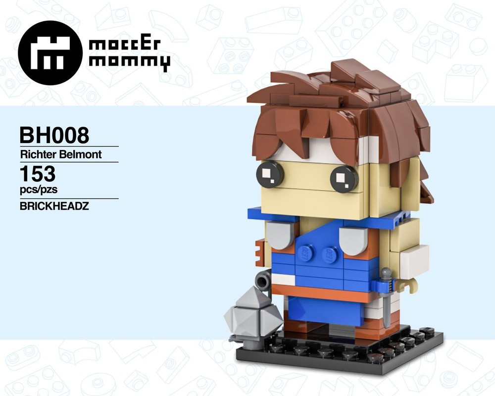 Lego Richter Belmont - Castlevania - Brickheadz