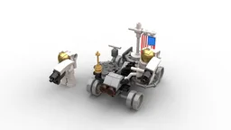 Space Force Collapsable Lunar Rover