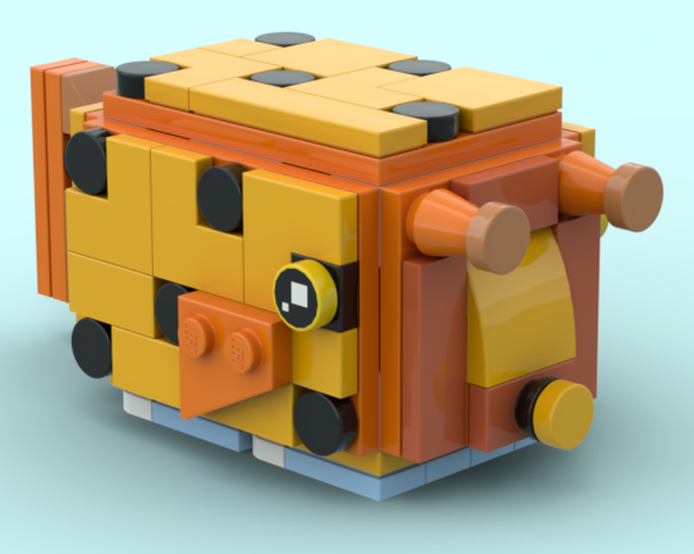 Lego Yellow Boxfish