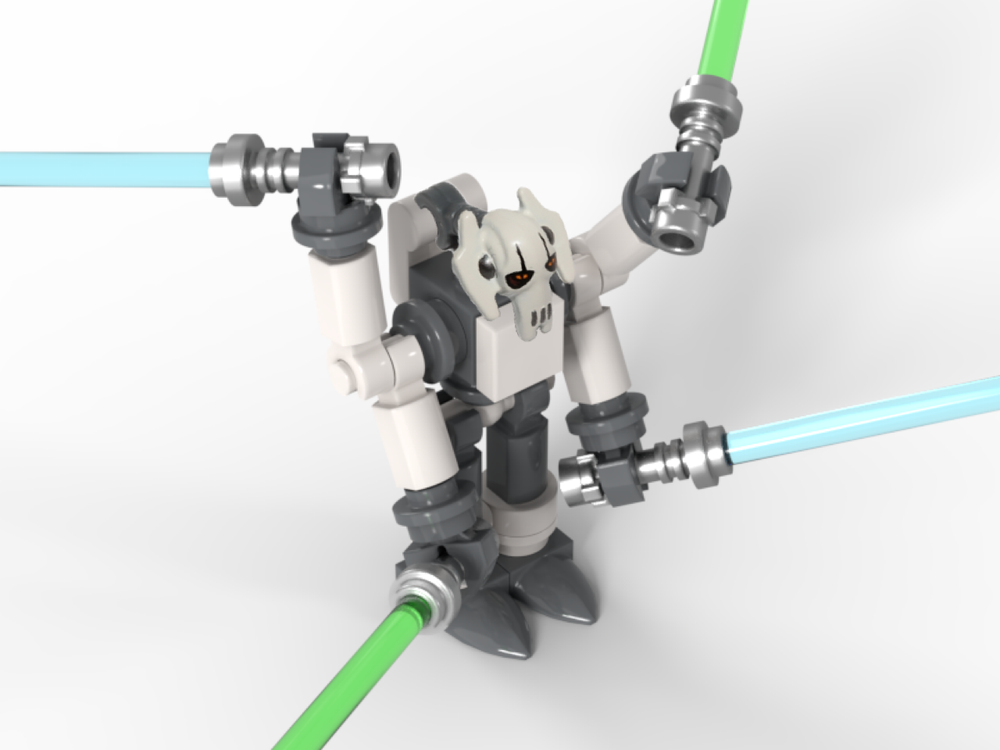 Lego General Grievous buildable mini figure