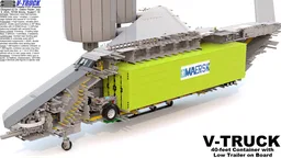 V-TRUCK Foldable VTOL Dropship