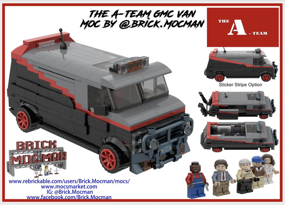 Lego The A-Team GMC Van