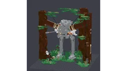 Endor AT-ST takedown!