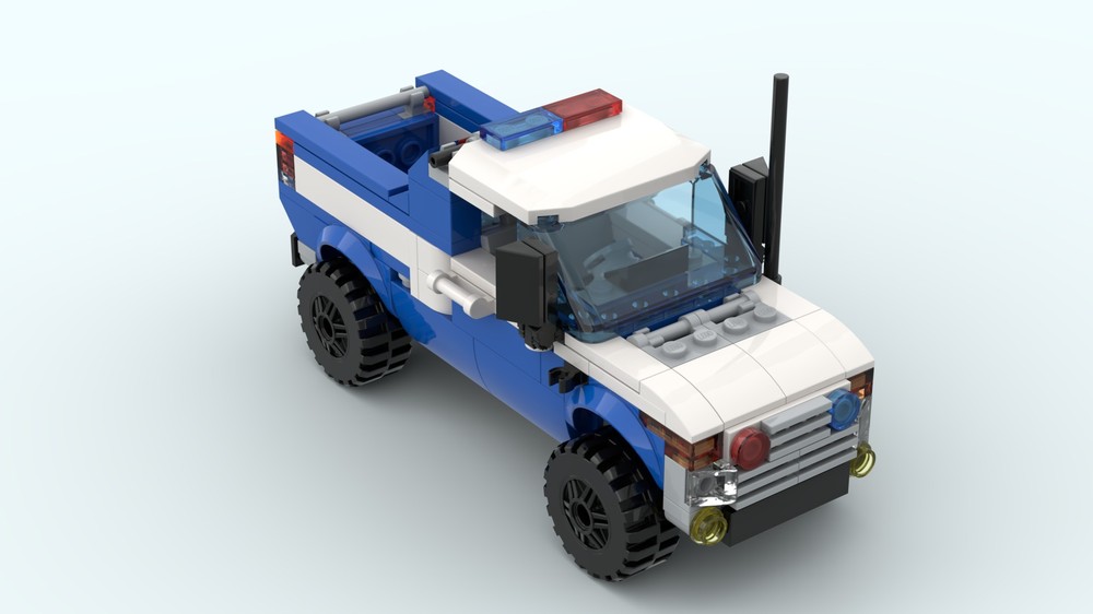 Lego Police Jeep