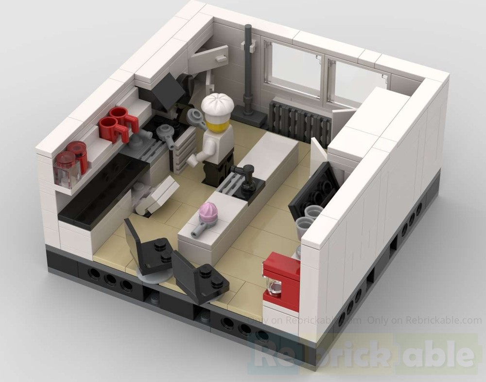 Lego Open kitchen