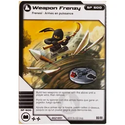 Trading Card, Ninjago Deck #1: 80 - Weapon Frenzy - International Version / [No Color/Any Color]