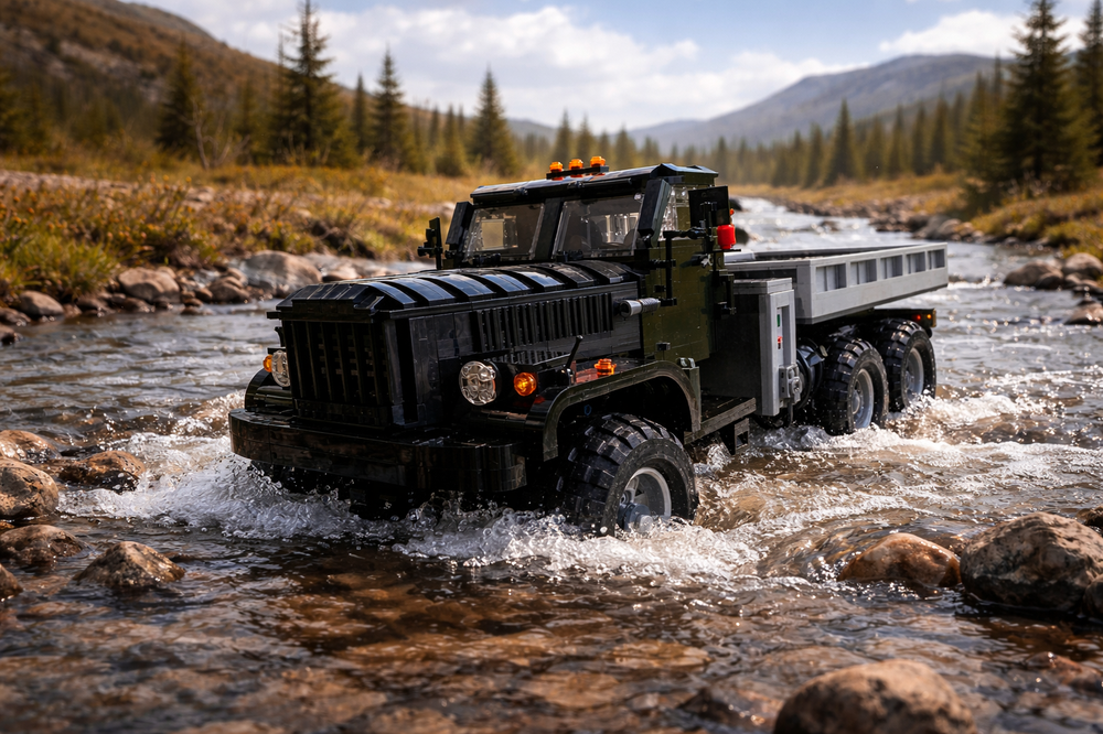 Lego KrAZ 255 Truck