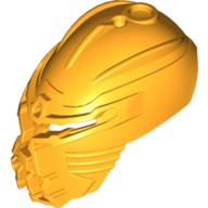 Lego Large Figure Mask Ignika (Mata Nui) / Bright Light Orange