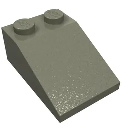 Brick Sloped 33° 3 x 2 / Dark Gray