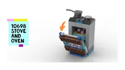 10698 Stove and oven
