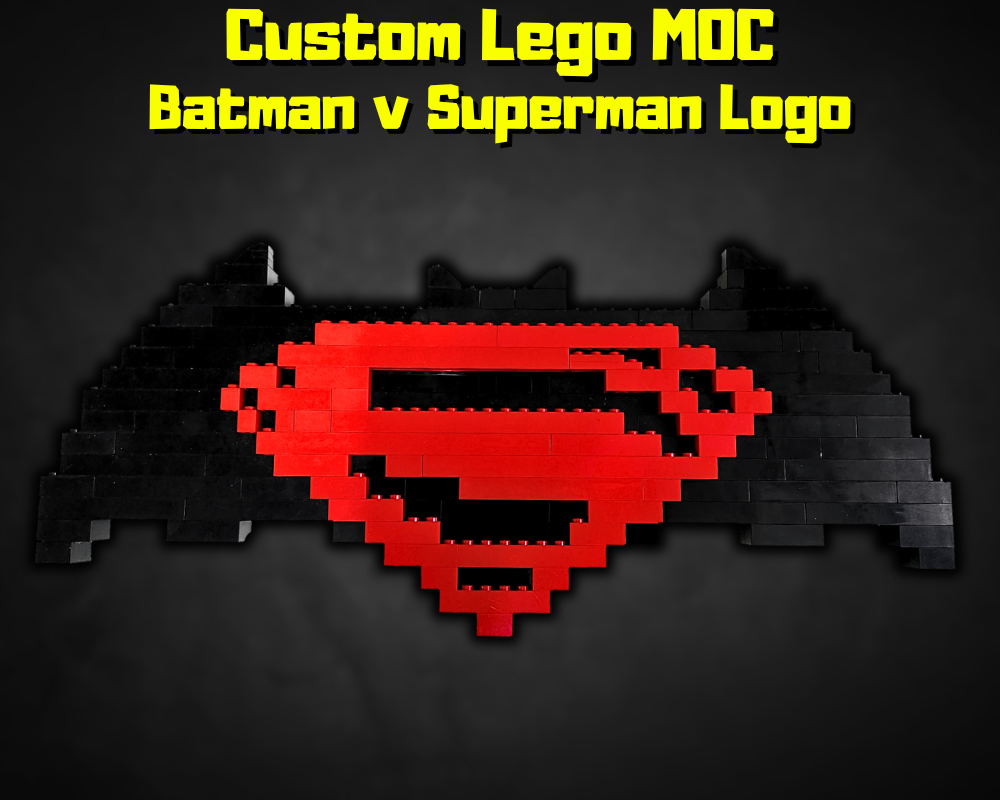 Lego Batman v Superman Logo
