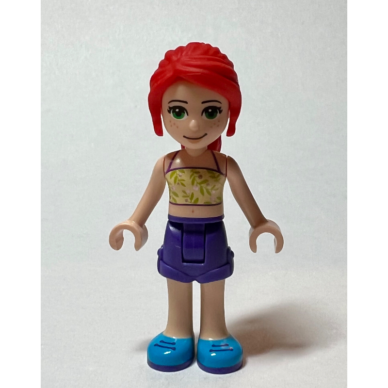 Lego Mia - Lime Top, Dark Purple Skirt