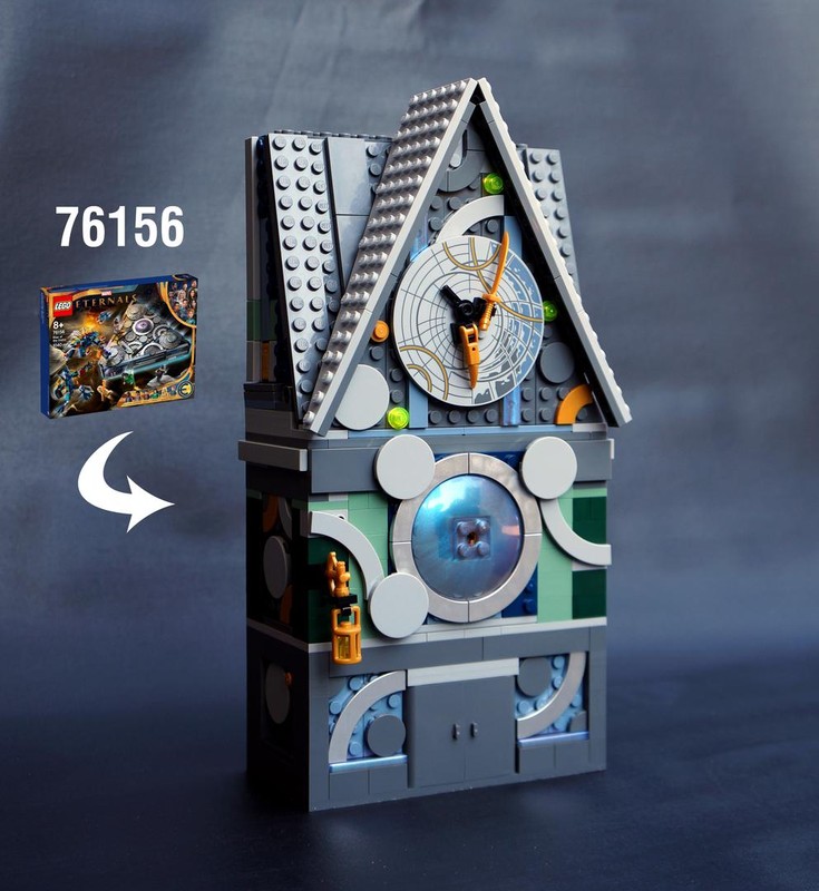 Lego Celestial Clock Tower - 76156 “Rise of the Domo” alternate build